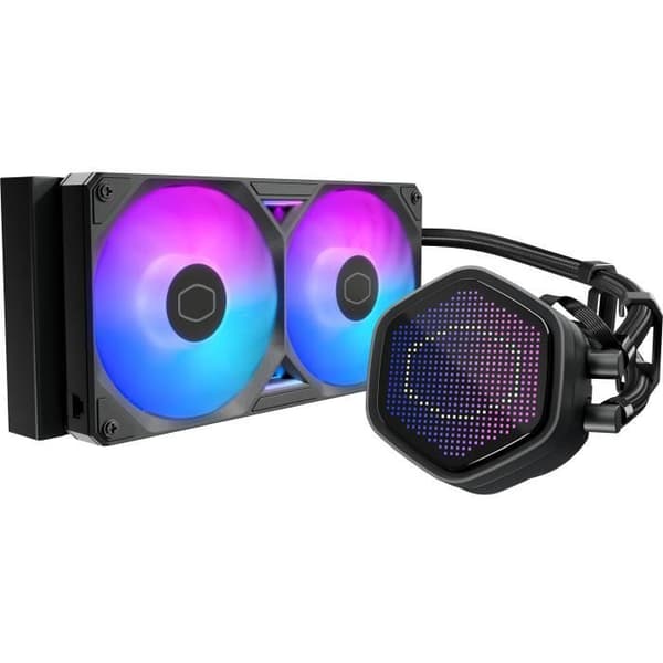 COOLER MASTER - MasterLiquid 240 Atmos II Pixel LED - Vattenkylning AIO - Fläktar 120mm