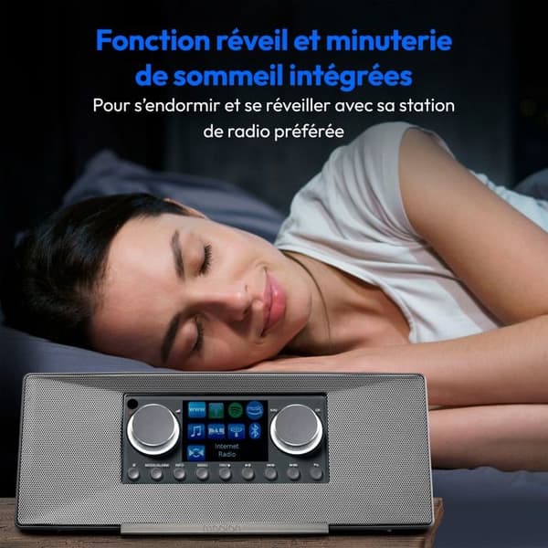 Radio Internet - MEDION - MD89289 - DAB+ - Wi‑Fi (802.11 b/g/n) - Spotify Connect