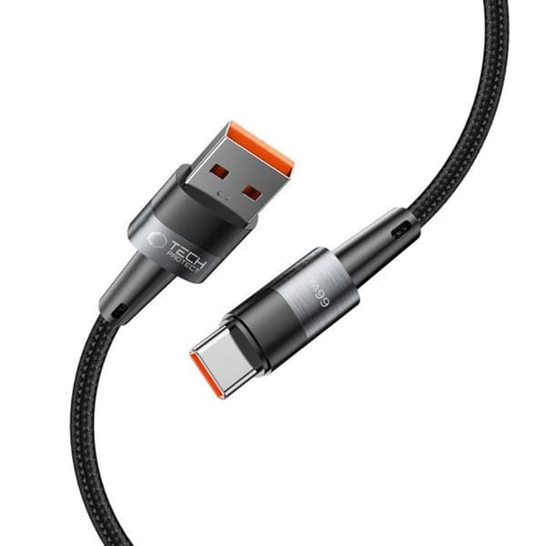 Câble Usb-C Tech-Protect Ultraboost 66 W 6 A För Telefoner, Adapter 200 Cm