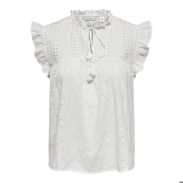 T-shirt dam Only Reva Life - cloud dancer