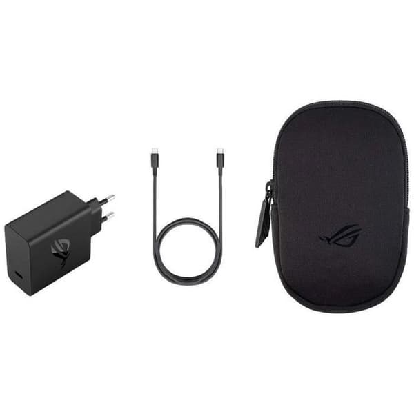 Laddare - Asus - ROG 65W - USB-C - Snabbladdning 5.0 - Svart Adapter