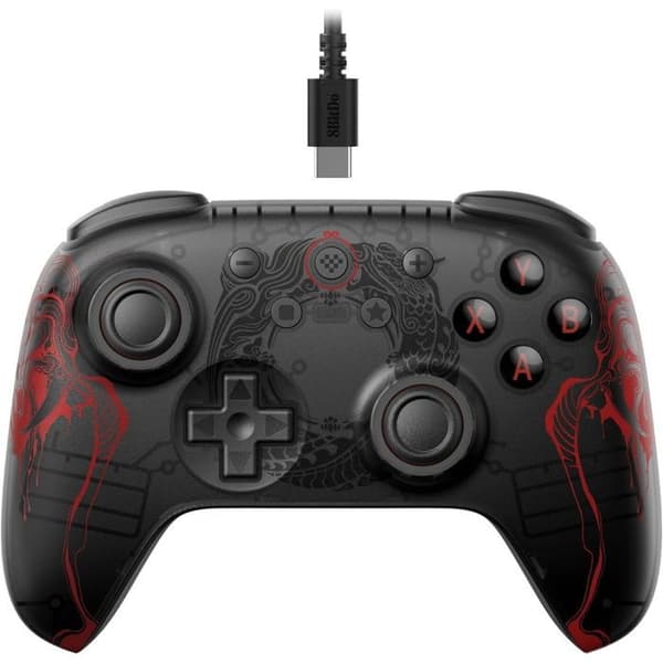Spelkontroll - 8BITDO - Ultimate 2C - Trådad - Vibration - PC - Svart Myth Wukong