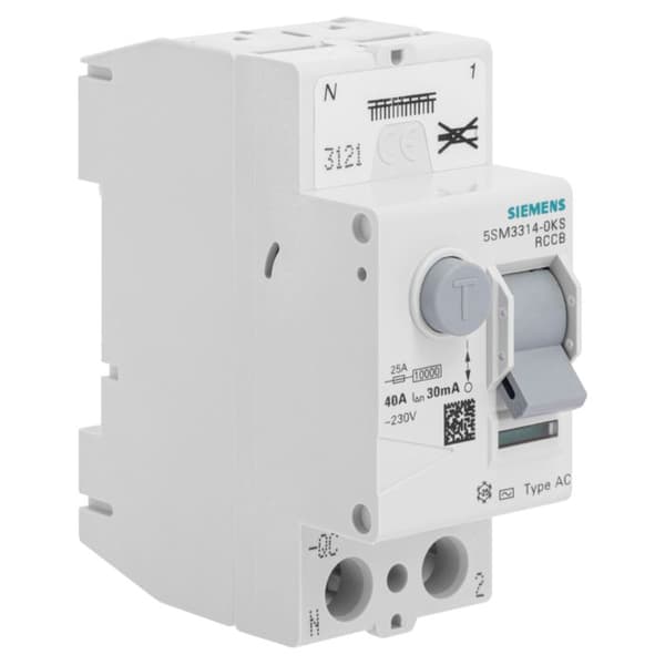 Automatisk Diferentialbrytare 30mA 40A Typ AC