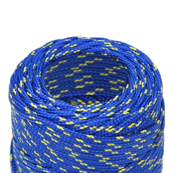 152423 vidaXL Båtrep Blå 2 mm 25 m Polypropen