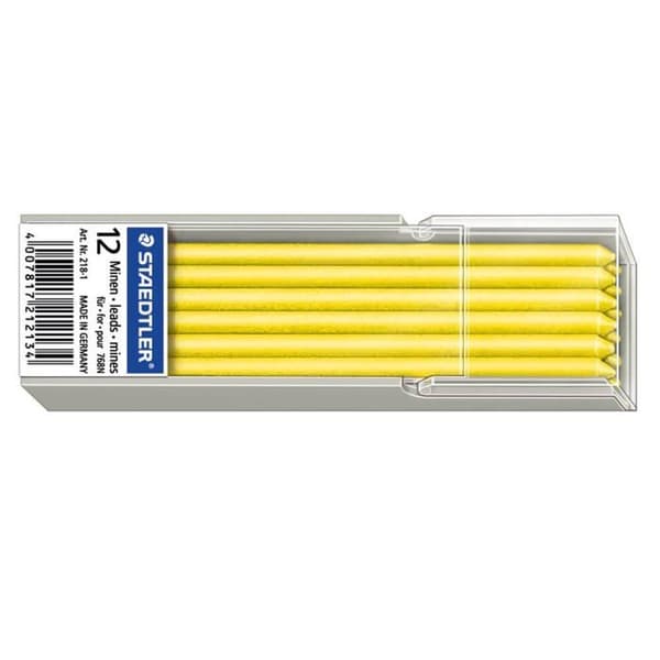 Staedtler Mine 218-1 gul 12 st (st)