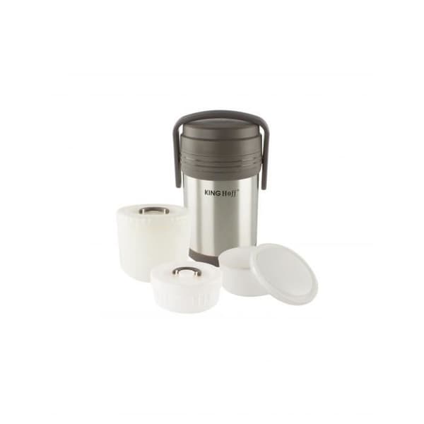 Matbehållare - KINGHOFF - KH-4075 - 1.5L - 3 förseglade behållare - Blandade