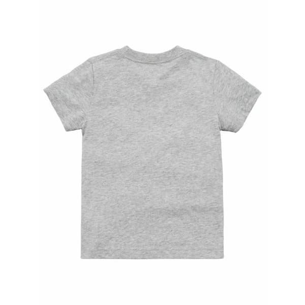 T-shirt barn - Converse - Chuck Patch - Grå - 100% bomull - Korta ärmar