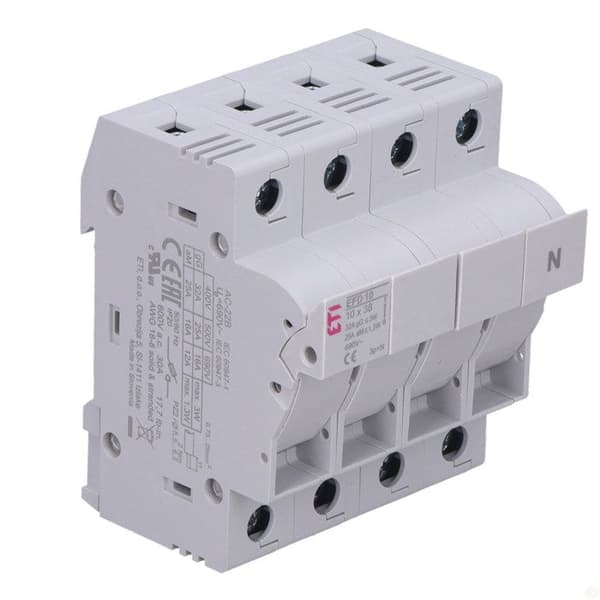 Säkringsbrytare EFD 10 3p+N