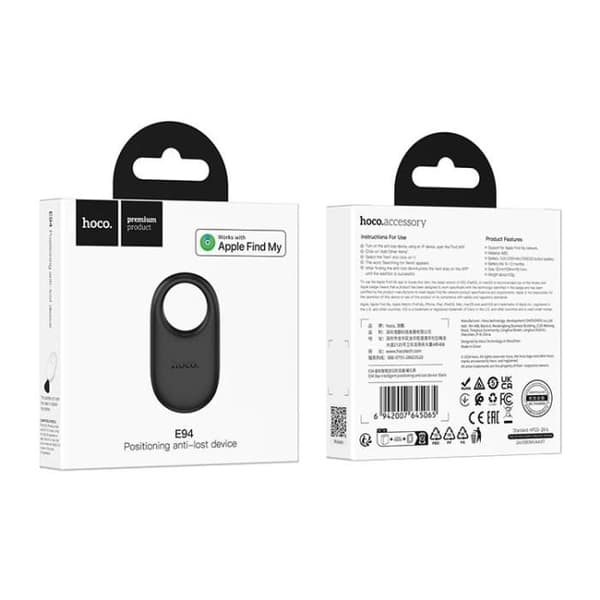 Intelligent spårare - HOCO - E94 - Kompatibel med Apple Hitta Min - Bluetooth - Kompakt