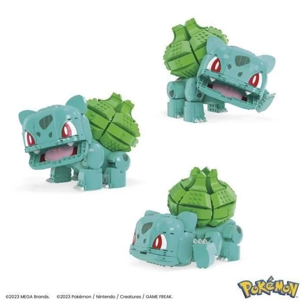 MEGA-Pokémon-Giant Bulbasaur, 1 ledad statyett (355 st) HNT96