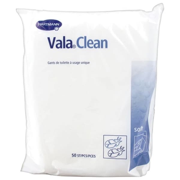 ENGÅNGSHANDSKAR - HARTMANN - Vala Clean - Mjuka - Absorberande - Engångsbruk
