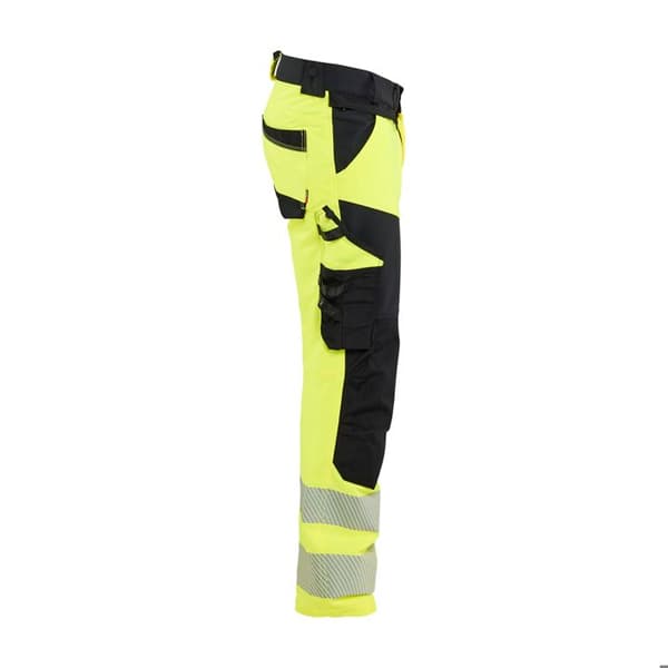 Blaklader Stretch 4D högsynlighet byxor - fluorescerande gul/svart