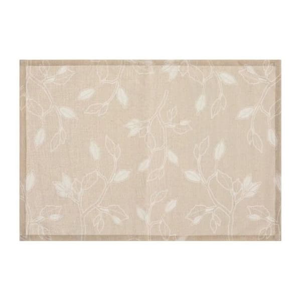 Set av Borddesign "Fleurs" 30x45cm Beige