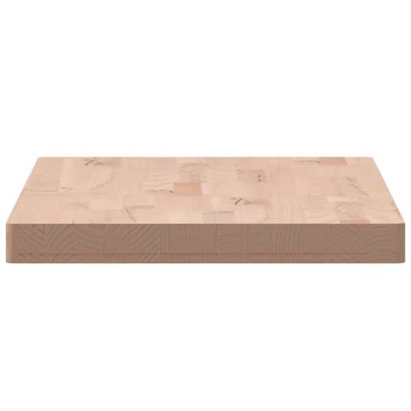 Badrumskommod 100x50x4 cm massiv bokträ