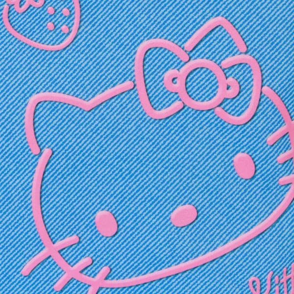 Strandväska Sol - Hello Kitty Denim - Blå - One Size