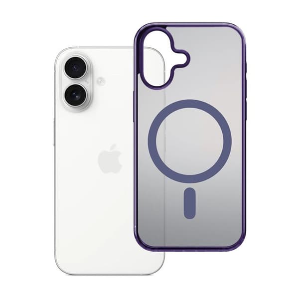 3mk Frosty MagCase för iPhone 17 - Lila