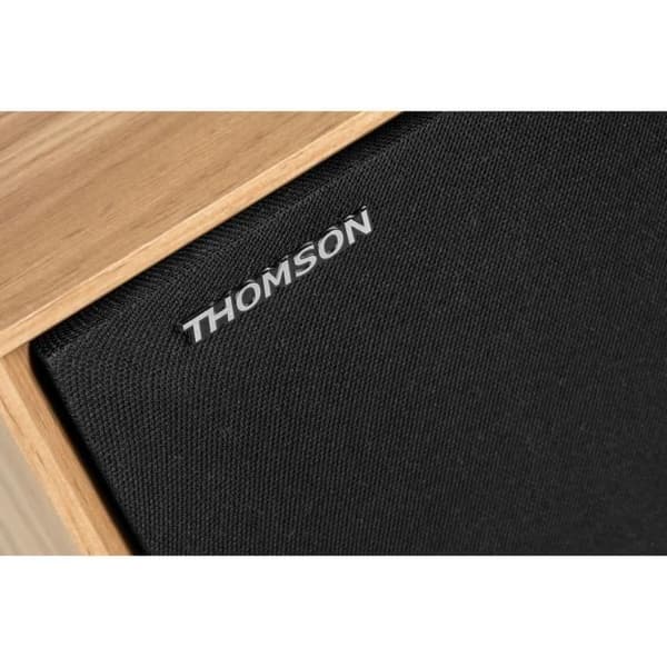 Trähögtalare för bostäder - THOMSON - WS502 - Bluetooth 5.0, 100W, RCA, USB, AUX-IN