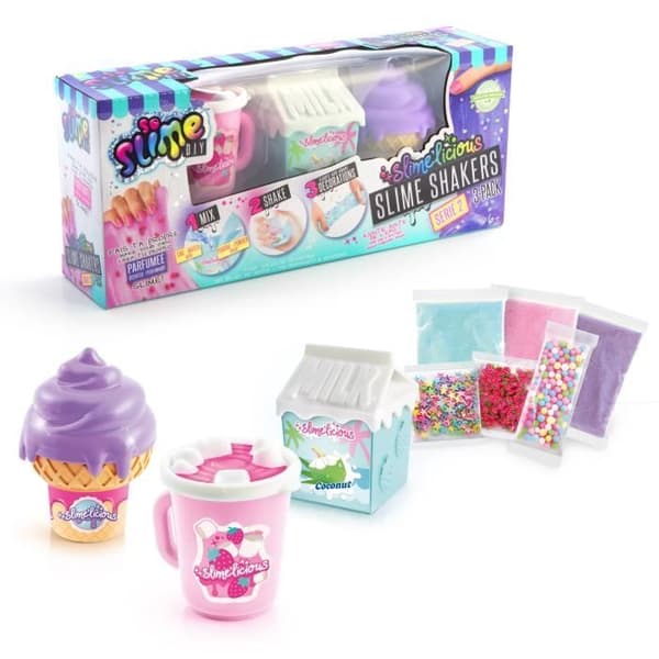 SLIMELICIOUS SLIME 3 SHAKERS PACK – CANAL LEKSAKER