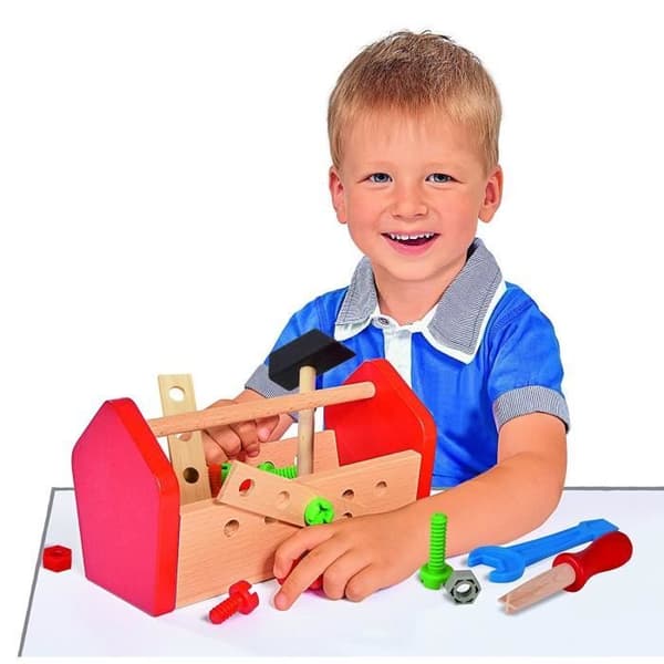 EICHHORN Constructor Toolbox - 30 stycken - För barn från 3 år och uppåt