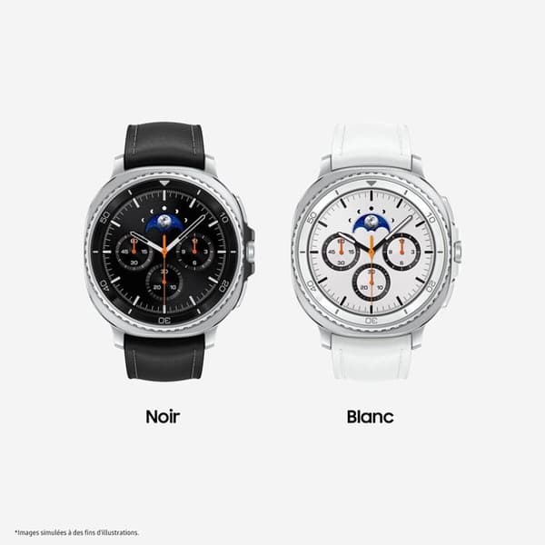 Smartklocka - SAMSUNG - Galaxy Watch 8 Classic - Bluetooth - Vit - 2 års garanti