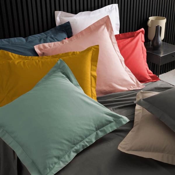 Rektangulär örngott 50x70 cm - Percale 100% bomull - Vit