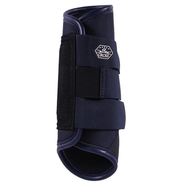 QHP Technical Rear Cross Boots - marinblå - M