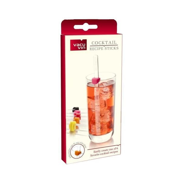 VACUVIN 6 cocktailpinnar