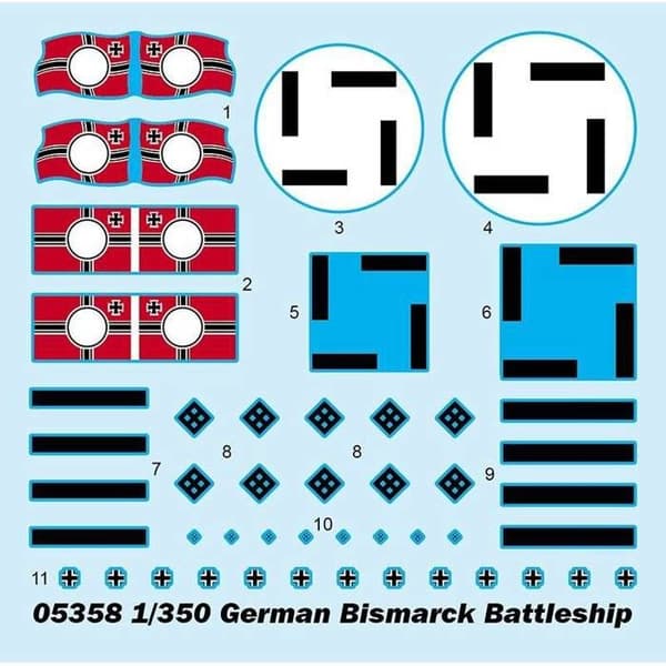 Tysk Bismarck slagskepp