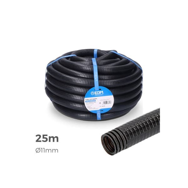 Gaine Prefilee Ferroplast För Utvändig Installation 11mm Ce M-16 25m Edm