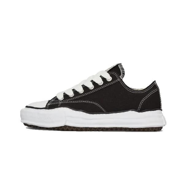 Maison Mihara OG Sole Canvas Low Black - Storlek: 45 EU