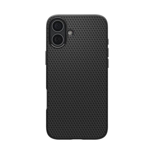 Spigen Liquid Air - Skal för iPhone 16 (mattsvart)