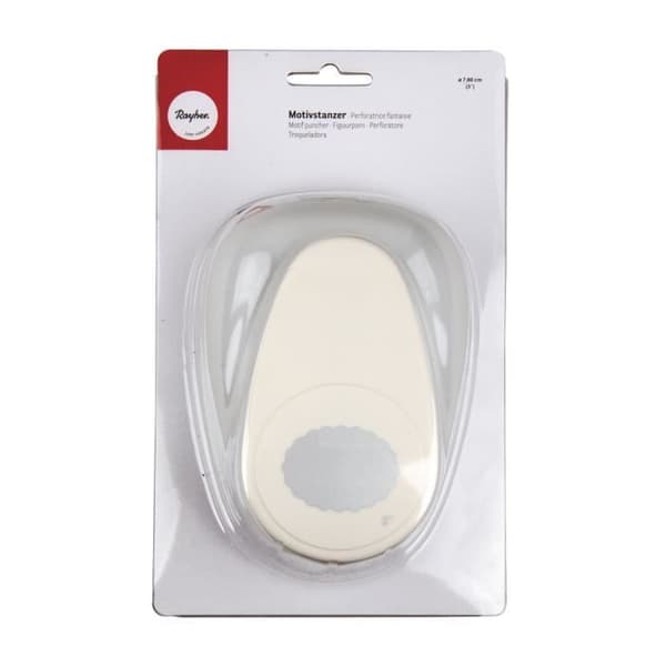 Rayher dekorativ stans - Oval kant dekoration 8 cm (3)