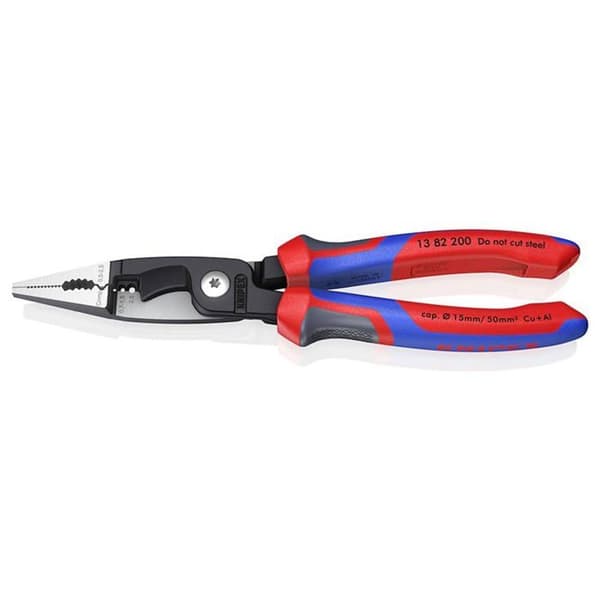 Knipex 13 82 200 Multifunktionstång 50 mm² (max) 0 (max) 15 mm (max)