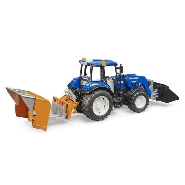 New Holland T5. 120 med frontlastare