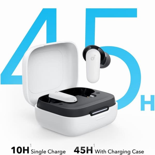 Trådlösa hörlurar - ANKER - P30i - Bluetooth 5.4 - Brusreducering - IP54
