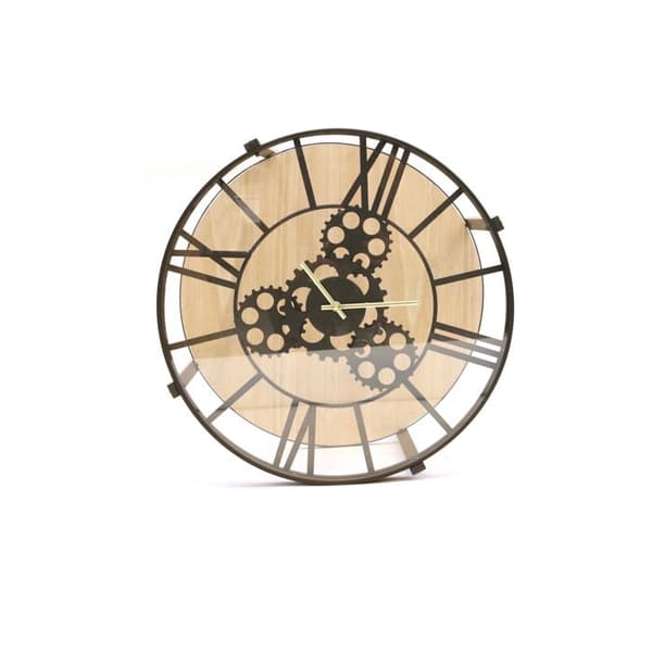 Bord D'Appoint - HEM DECO FABRIK - Klocka - Transparent - Svart