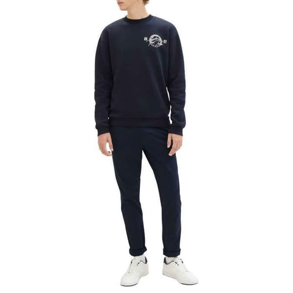 Chinos TOM SKräddarbälte Captain Blue