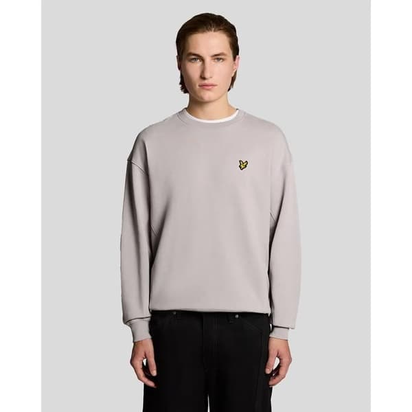 Lyle & Scott Heavy rundhalsad sweatshirt