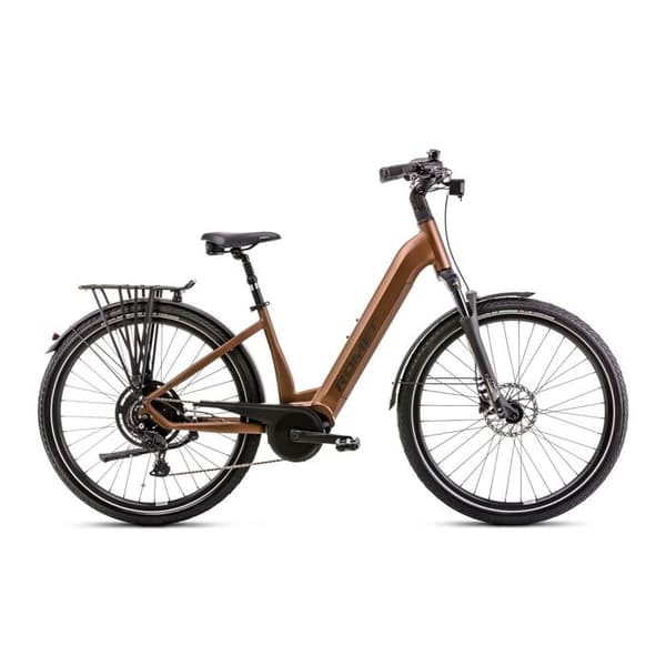 Elcykel dam Romet E-Modeco URB 2.0 540 - Brun - 17"/M