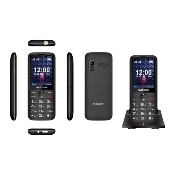 MaxCom Comfort MM445 4G Svart mobiltelefon