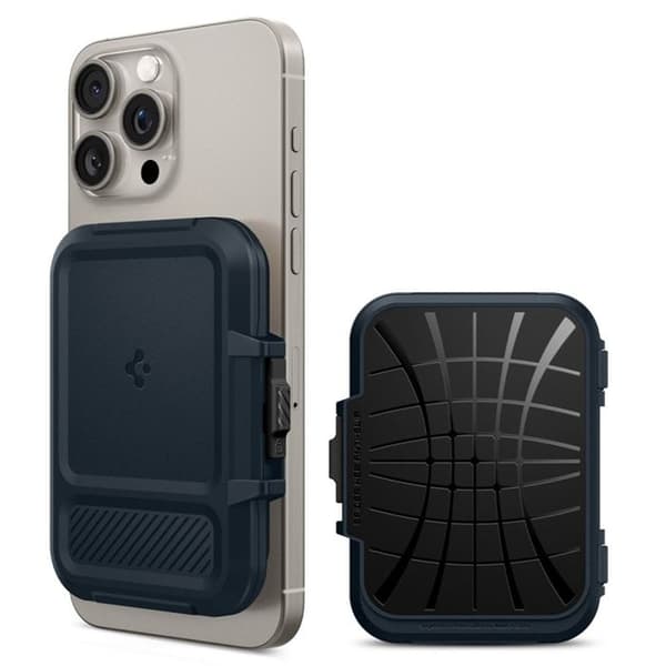 Plånbok - SPIGEN - Lock Fit MagSafe - Polykarbonat - Halkfri - Max 6 kort