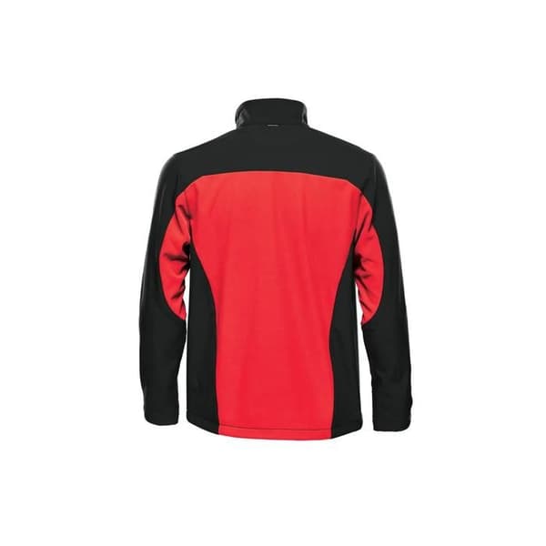 Stormtech Cascades 3-lagers softshell-jacka - klar röd/svart