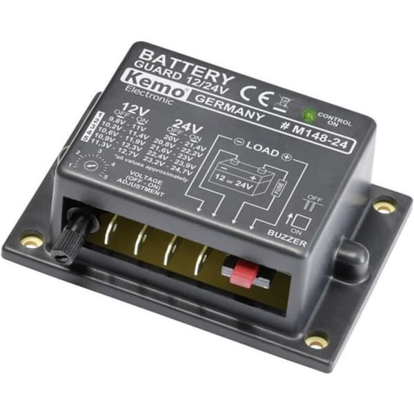 Kemo M148-24 batterikontroll