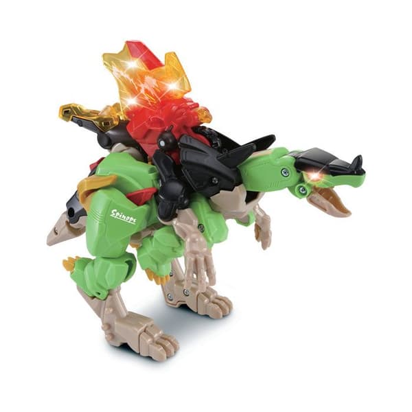 VTECH - SWITCH & GO DINOS KOMBO - SPINOPS, DEN SUPER SPINOSAURUS 2 I 1 - Flerfärgad