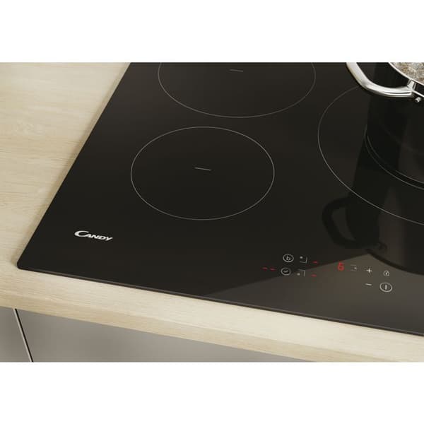 Candy Induktionsspis 60cm 3 kokplattor 7200w svart - CI633C/M1