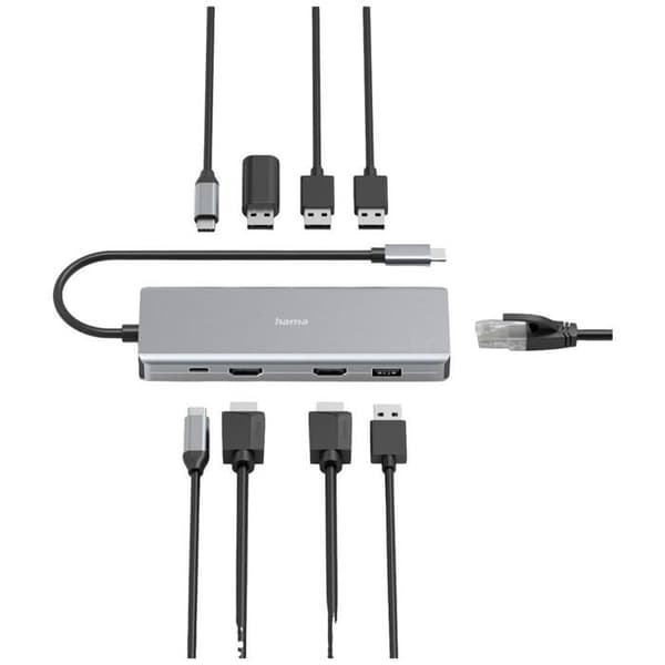 Hama USB-C® Dockningsstation Connect2Media
