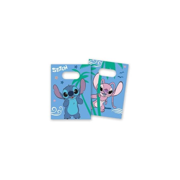 Presentpåsar - PROCOS - Stitch - Set om 4 - Papper - Vibrerande färger