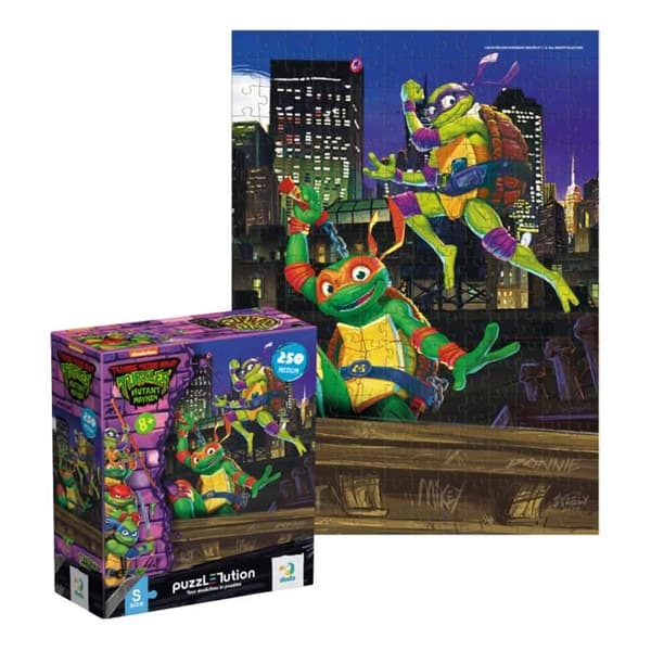 Pussel "De Turtles Ninja - Donatello och Michelangelo" 250 bitar