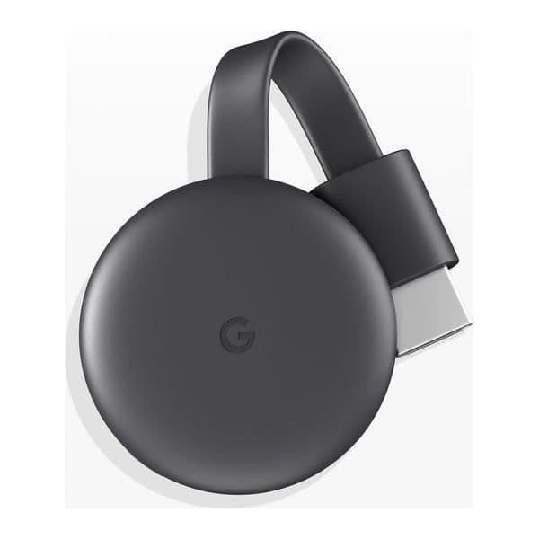 Google Chromecast 3:e generationen - GOOGLE - 1080p - HDMI - Wi-Fi 802.11ac - Röststyrning