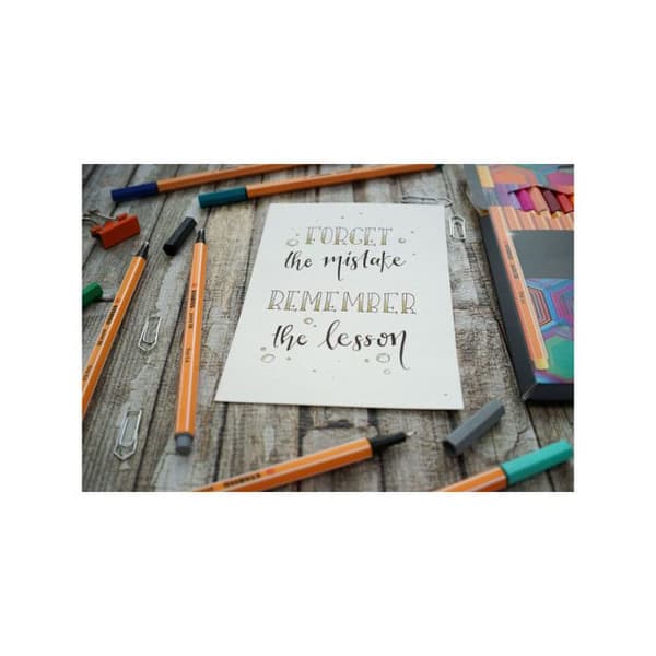 Etui med 65 STABILO point 88 ARTY fineliner - fin spets